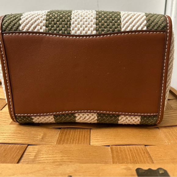 Tory Burch - McGraw Stripe Small Bucket Bag - Picture 7 of 16